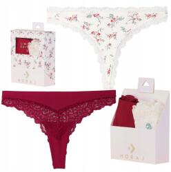 Moraj Női tanga bugyi elegáns 2 db-os csomag Moraj S (BCL1900-011)