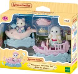 EPOCH Set de joaca Sylvanian Families - Distractie cu balena si barca (SF5820) Figurina