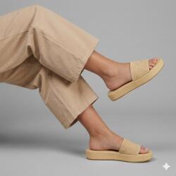 Guess textured raffia sandal 35/36 | Femei | Sandale | Bej | E6GZ08WQ730-G1G1