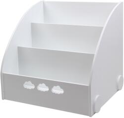 Ginger Home Етажерка-органайзер за книжки и играчки Ginger Home - Облак, бяла (TF5733)