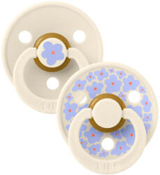BIBS Залъгалки Bibs - Studio Colour Jasmine, Ivory Mix, 0-6 м, 2 броя (11017101) - baby