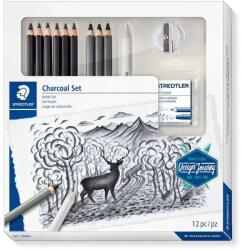 STAEDTLER Set creioane de desen in grade asortate 3 carboane guma STAEDTLER (ST-61-100C)
