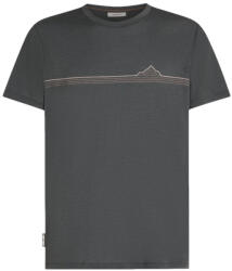 Icebreaker Merino 150 Tech Lite SS Tee Range Stripes férfi póló XL (198265722185)