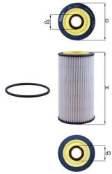 MAHLE Filtru ulei MAHLE OX1311D (OX1311D)