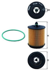 MAHLE Filtru ulei MAHLE OX258D (OX258D)