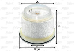 Valeo Filtru combustibil VALEO 587933 (587933) - turbochic