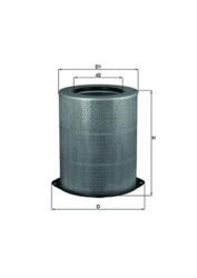 MAHLE Filtru aer MAHLE LX832 (LX832)