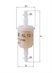 MAHLE Filtru combustibil MAHLE KL13OF (KL13OF)