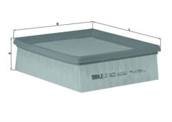 MAHLE Filtru aer MAHLE LX1622 (LX1622)