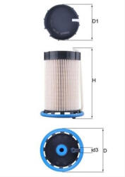 MAHLE Filtru combustibil MAHLE KX592 (KX592)