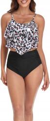  Női bikini szett 2 részes fürdőruha, női fodros méret XL
