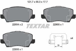 TEXTAR Set placute frana TEXTAR 2290401 (2290401)