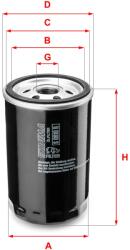 SOFIMA Filtru ulei SOFIMA S 0910 R (S 0910 R) - fixbox