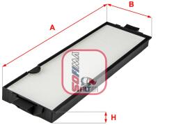 SOFIMA Filtru, aer habitaclu SOFIMA S 3244 C (S 3244 C)