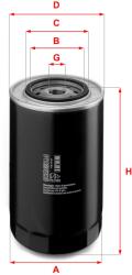 SOFIMA Filtru combustibil SOFIMA S 0710 NR (S 0710 NR) - fixbox