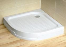 Radaway Rodos A 80x80x16 cm curbat cu panou frontal (4P88155-03)