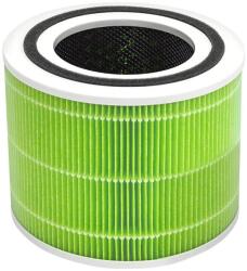 Levoit Filtru purificator de aer Levoit Core 300, Core P350, pentru mucegai si bacterii, 3 in 1, Pre filtru, Filtru HEPA, Filtru de Carbon activ cu eficienta ridicata, Green (Core300RFMB)