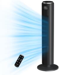 Levoit Resigilat! Ventilator turn Levoit, 92cm, 5 viteze, 4 moduri de funcționare, foarte silențios, telecomandă, negru (LTFF361KEUR-RES)