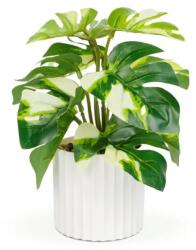 Vog und Arths Decorațiune artificială - filodendron - verde/galben - 20 x 8 cm (11892B)