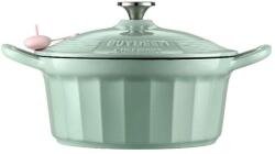 Buydeem Enameled Cast Iron Dutch Oven 3.9 l Cozy Greenish CP551-CG