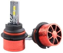 Techstar Set 2 LED-Uri Auto Techstar® P14, 9007, 120W, 18000 Lumeni, 6000K, 12-24V, Unghi Fascicul 360°, CSP 3570, Canbus, Radiator Aluminiu, Racire Cooling Tech, Argintiu (SKU2938)