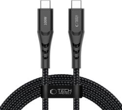 Tech-Protect ub11t ultraboost type-c cable pd 100w / qc3.0 200cm black (5906302390724)