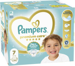 Pampers Пелени Pampers Premium Care - Размер 7, 15+ kg 64 броя (1100050993) - ozone