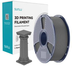 Sunlu Filament 3D Sunlu PLA de Mare Viteza 1.25g/cmp Marmura Beton Gri (PLA H-S Mar AC)