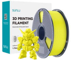 Sunlu Filament 3D Sunlu PLA+ 2.0 1.21g/cmp Galben (PLA+ 2.0 Y)