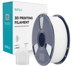 Sunlu Filament 3D Sunlu PP 1.75mm 0.9g/cmp Alb Natural (PP Nat 0.8kg)