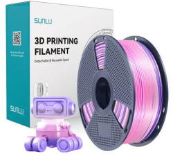 Sunlu Filament 3D Sunlu PLA+ Silk 1.75mm 1kg Rainbow 03 (PLA+ Silk R 03)