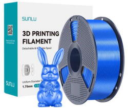 Sunlu Filament 3D Sunlu PLA+ Silk 1.25g/cmp Albastru (PLA+ Silk Blu)