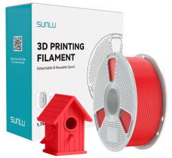 Sunlu Filament 3D Sunlu ASA 1.75mm 1.05g/cmp Rosu (ASA R)