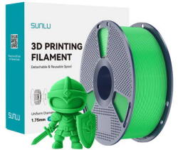 Sunlu Filament 3D Sunlu PLA+ 1.23g/cmp Verde (PLA+ G)