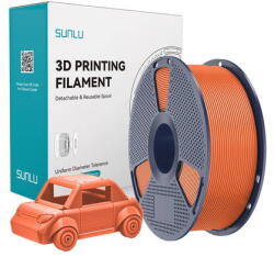Sunlu Filament 3D Sunlu PETG 1.27g/cmp Portocaliu Stralucitor (PETG SO)