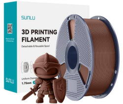 Sunlu Filament 3D Sunlu PLA+ 1.23g/cmp Maro Ciocolata (PLA+ Cho)
