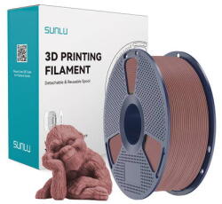 Sunlu Filament 3D Sunlu Wood 1.10g/cmp Varianta Cires (Wood Che)