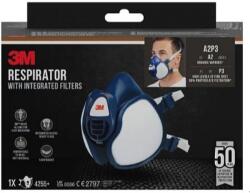 3M Félmaszk beépített szűrőkkel FFA2P3R D 4255-1 (7100330127)