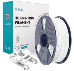 Sunlu Filament 3D Sunlu ABS 1.02g/cmp Alb (ABS W)