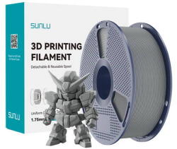 Sunlu Filament 3D Sunlu PLA+ 2.0 1.21g/cmp Gri (PLA+ 2.0 Gr)