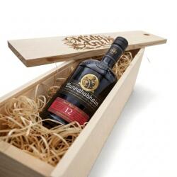 Bunnahabhain Pachet Cadou Cutie Lemn Personalizata Whisky Bunnahabhain 12Ani 46.3%, 0.7L