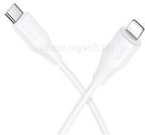 hoco. Xiaomi Redmi Note 17 / iPhone 14 Plus / iPhone 14 Pro Max X124 adatkábel Type-C - lightning, 100cm, FEHÉR (HOCO_X124_TYPE_C_LIGHTNING) (HOCO_X124_TYPE_C_LIGHTNING)