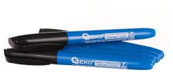 Geko Vékony tartós marker készlet építéshez, fekete, 2 mm, Geko G29021 (41269362)