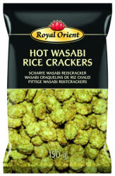 Royal Orient Rice Crackers Wasabi Hot csípős vaszabis rizskréker 150g