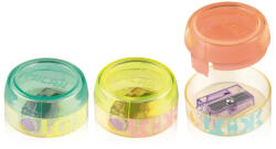 MILAN Ascutitoare plastic simpla cu container SPIN LOOK 2 MILAN - Set 32 (20157924LK2)