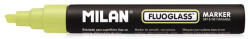 MILAN Marker pentru sticla Fluoglass Galben MILAN - Set 12 (591292012)