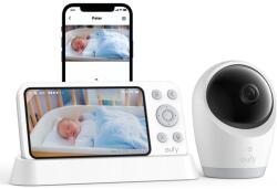 Eufy E21 baba monitor, 4K UHD, 5' ' 720p kijelző, 8X zoom, fehér
