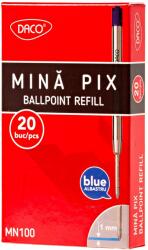 DACO Mina pix metalica tip Parker DACO - Set 20 (MN100)