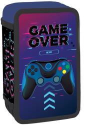S-Cool Penar neechipat cu 3 fermoare S-COOL SC3304, Motiv Game over (SC3304) Penar