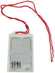 Ecada Ecuson vertical cu snur Rosu ECADA - Set 100 (54003R)